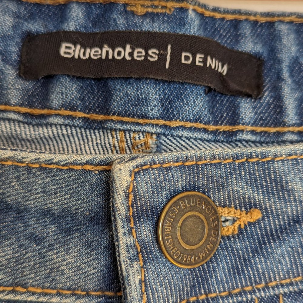 High Waist Jean Shorts - Picture 3 of 5
